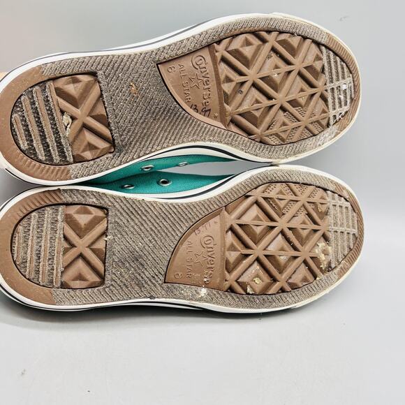 Converse Shoes Womens 8 Blue Canvas Chuck Taylor All Star Low Top Casual Sneaker - Picture 7 of 11